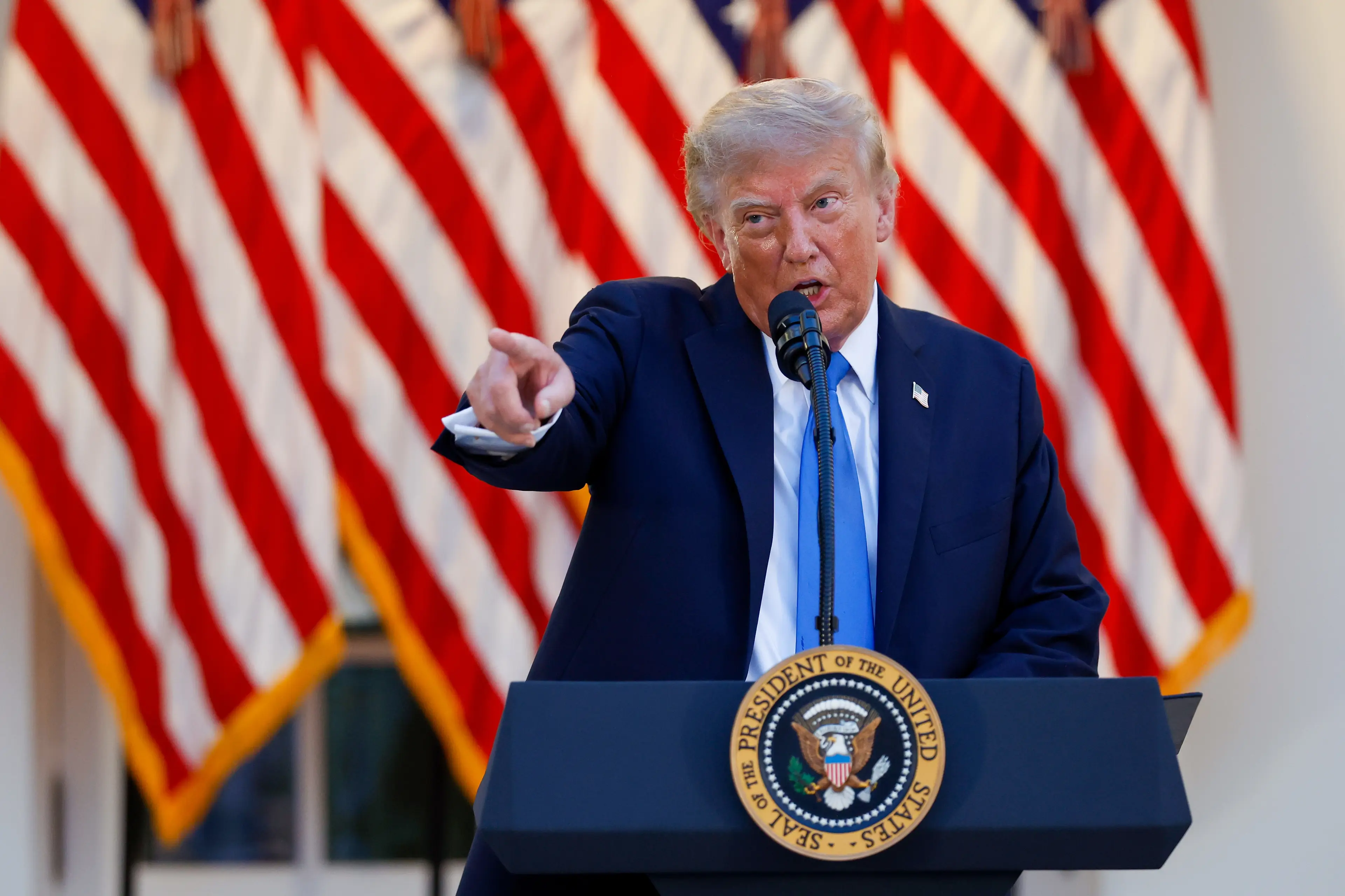 He made predictions for Trump's America. (Kevin Dietsch/Getty Images)