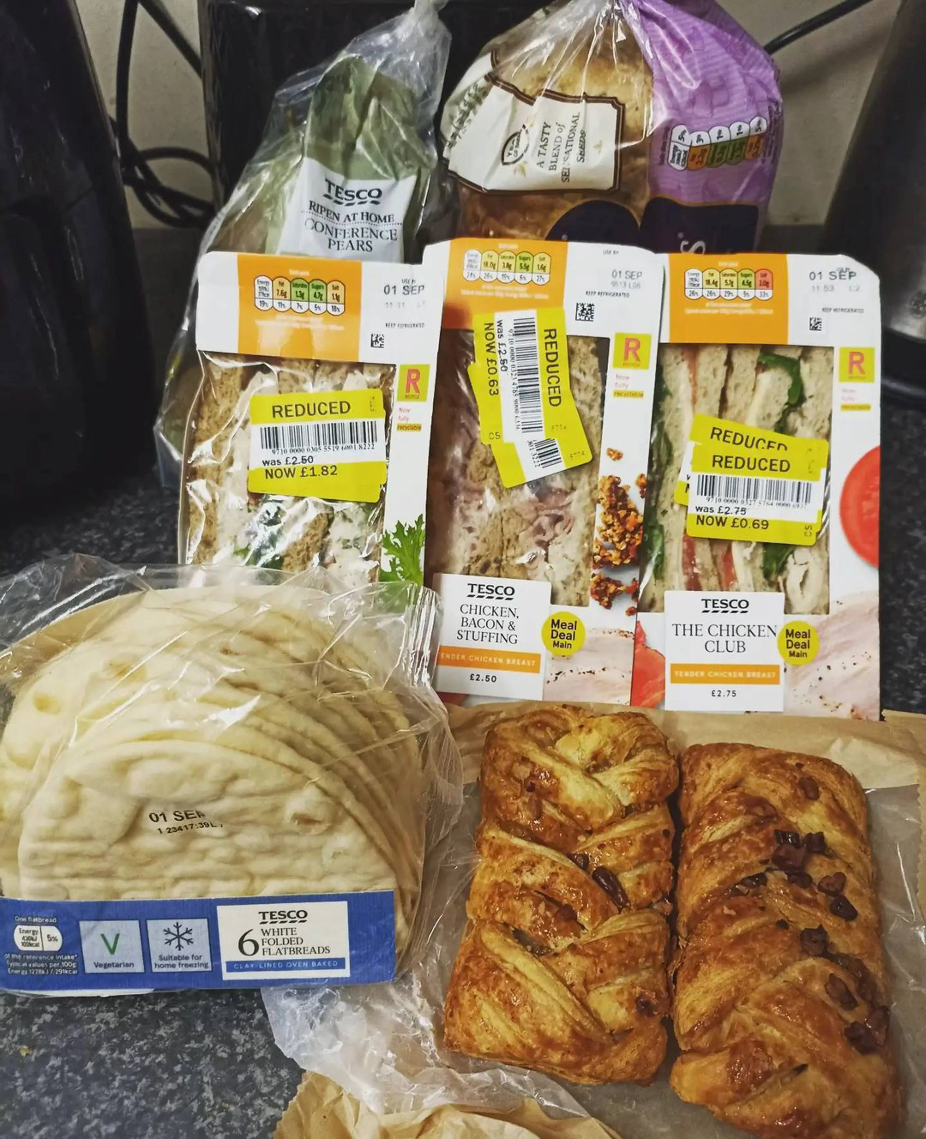 She definitely knows where the best bargains are.