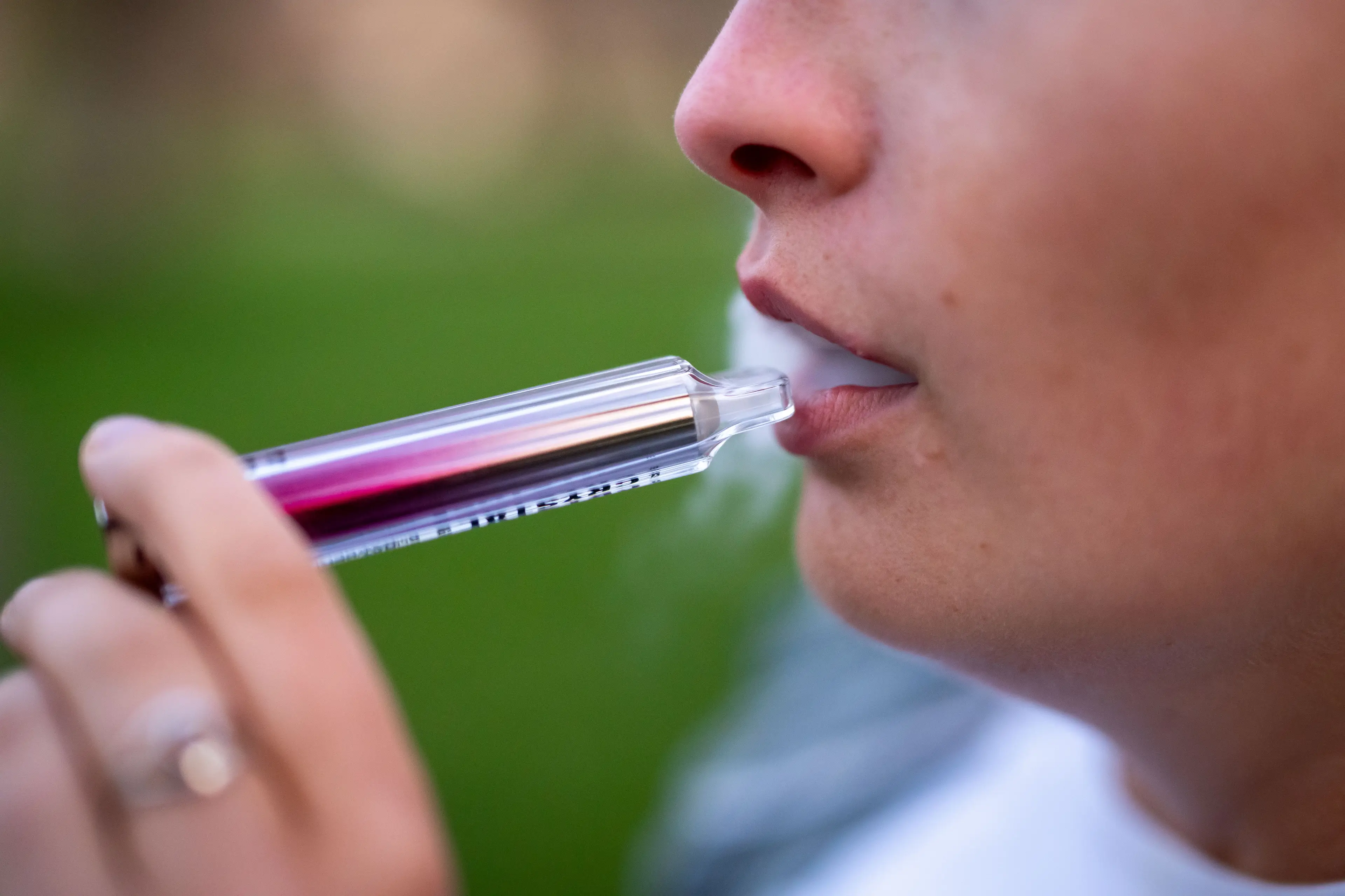Disposable vapes are now banned in the UK (Matthew Horwood/Getty Images)
