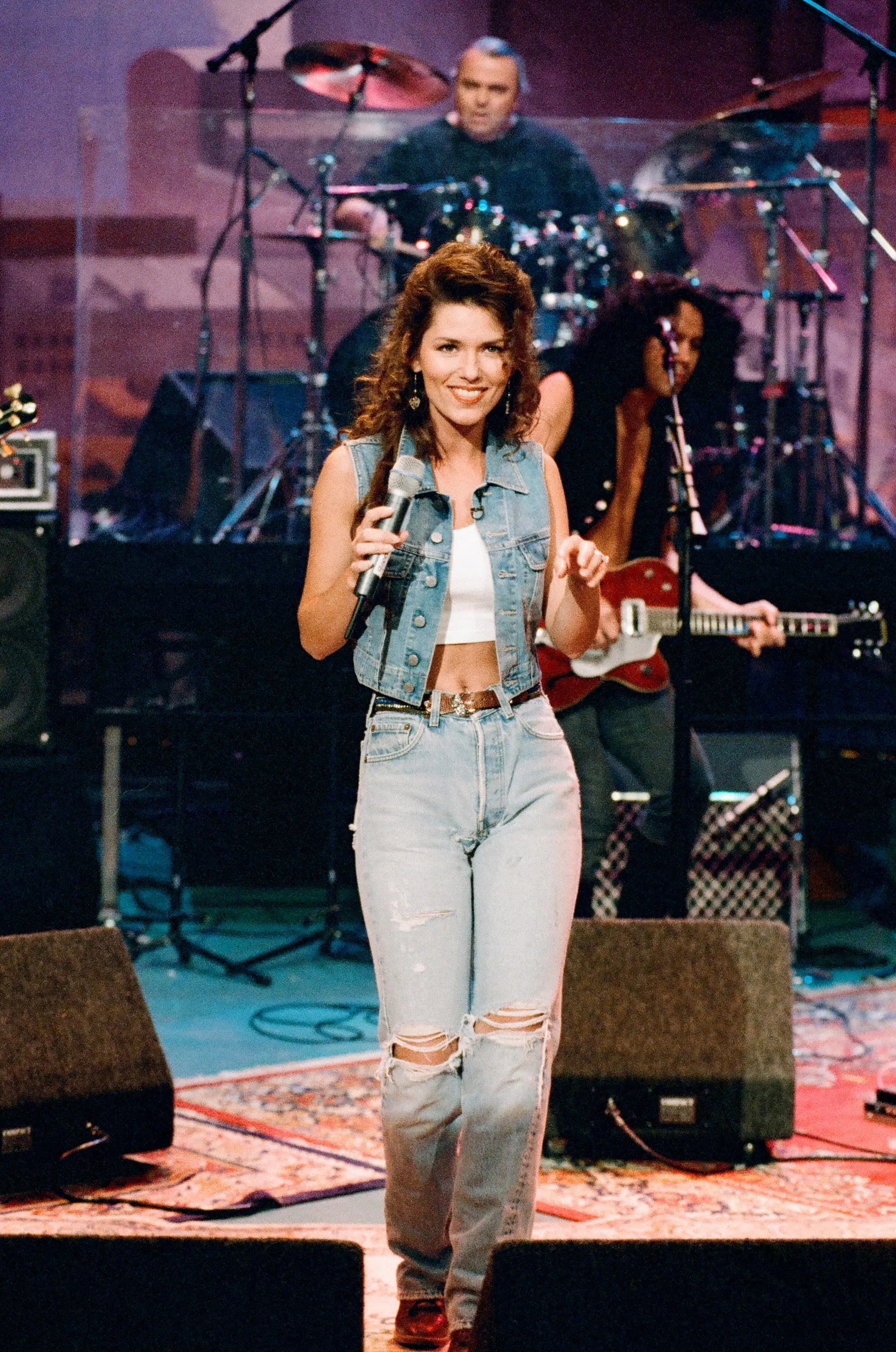 Twain was named as the leader of the 1990s country pop crossover stars. (