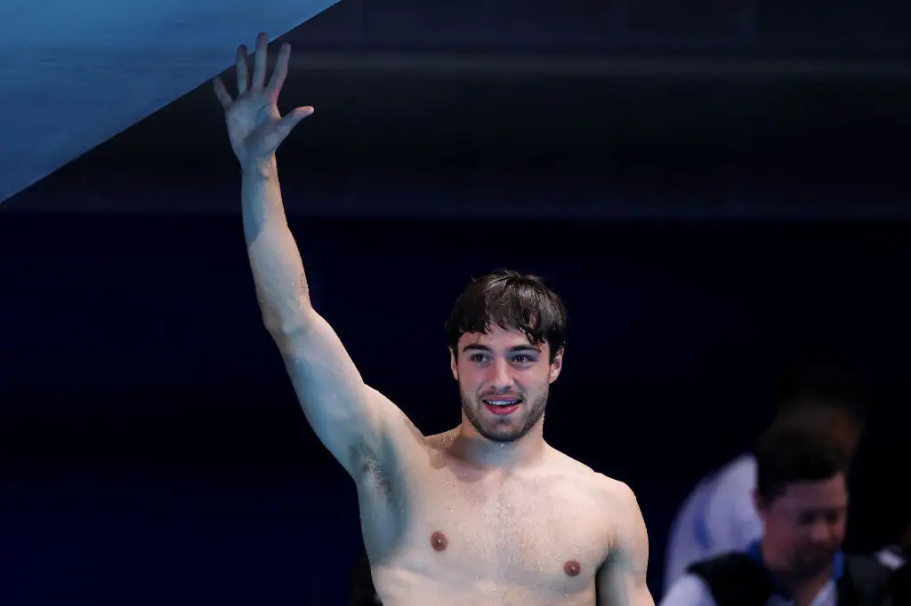 The Olympic diver has responded at the comments. (Maddie Meyer/Getty Images)