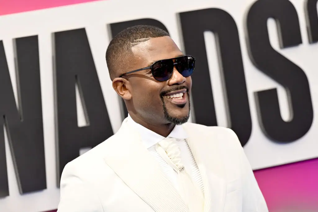 The rapper said '2027 is definitely a wrap for me' while his friend shouted at him that it wasn't (Paras Griffin/Getty Images for BET)