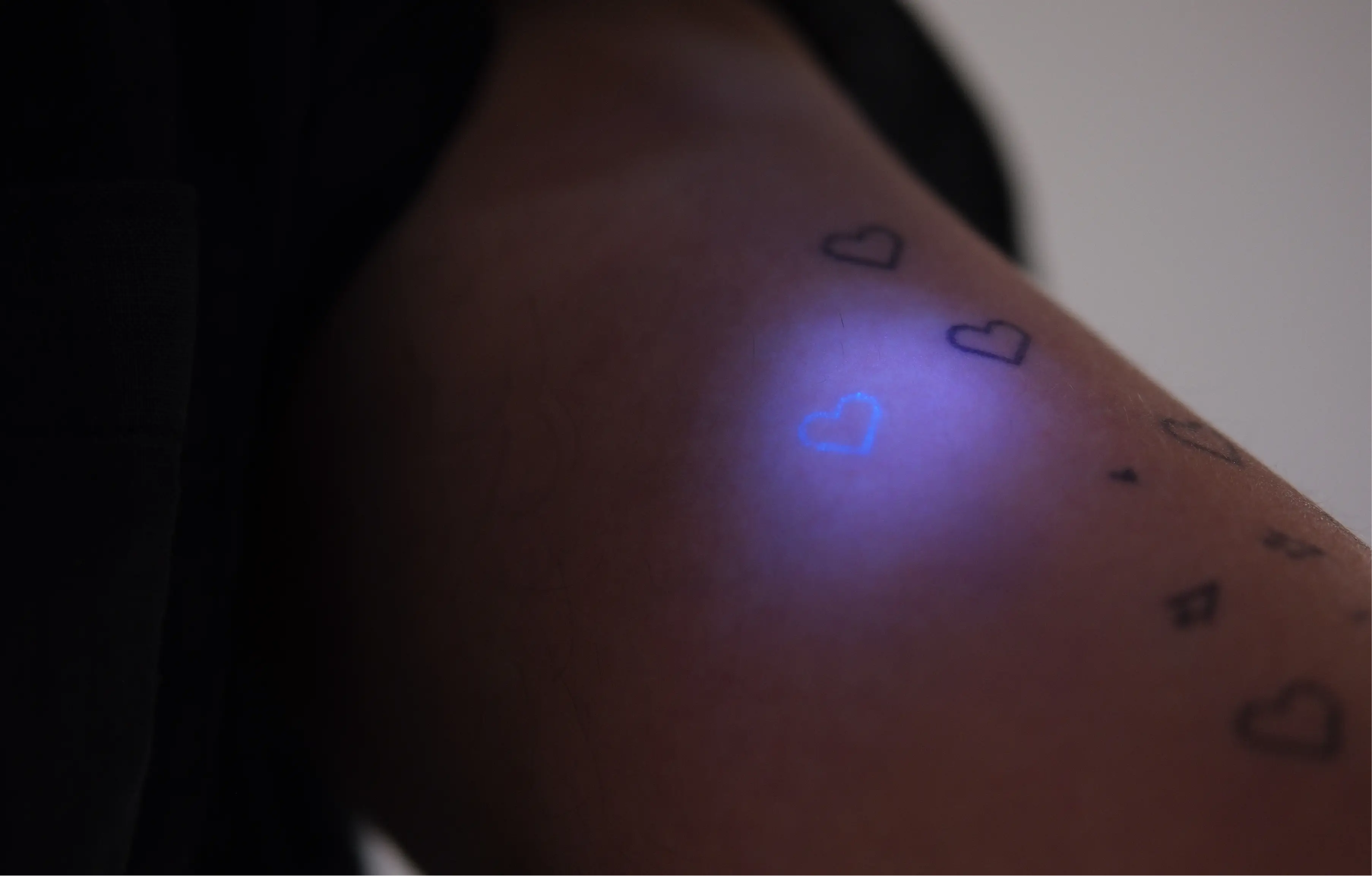 A glow in the dark tattoo (CipherX)