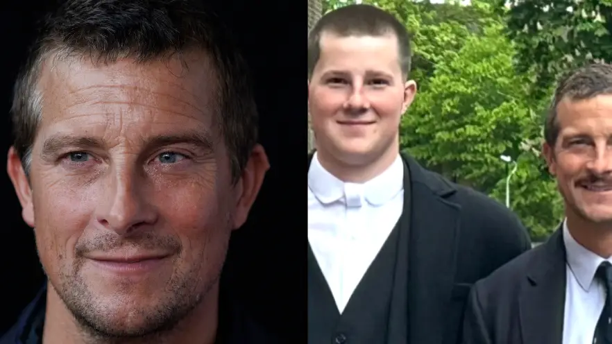 Bear Grylls shares rare picture with his son and everyone is saying the same thing