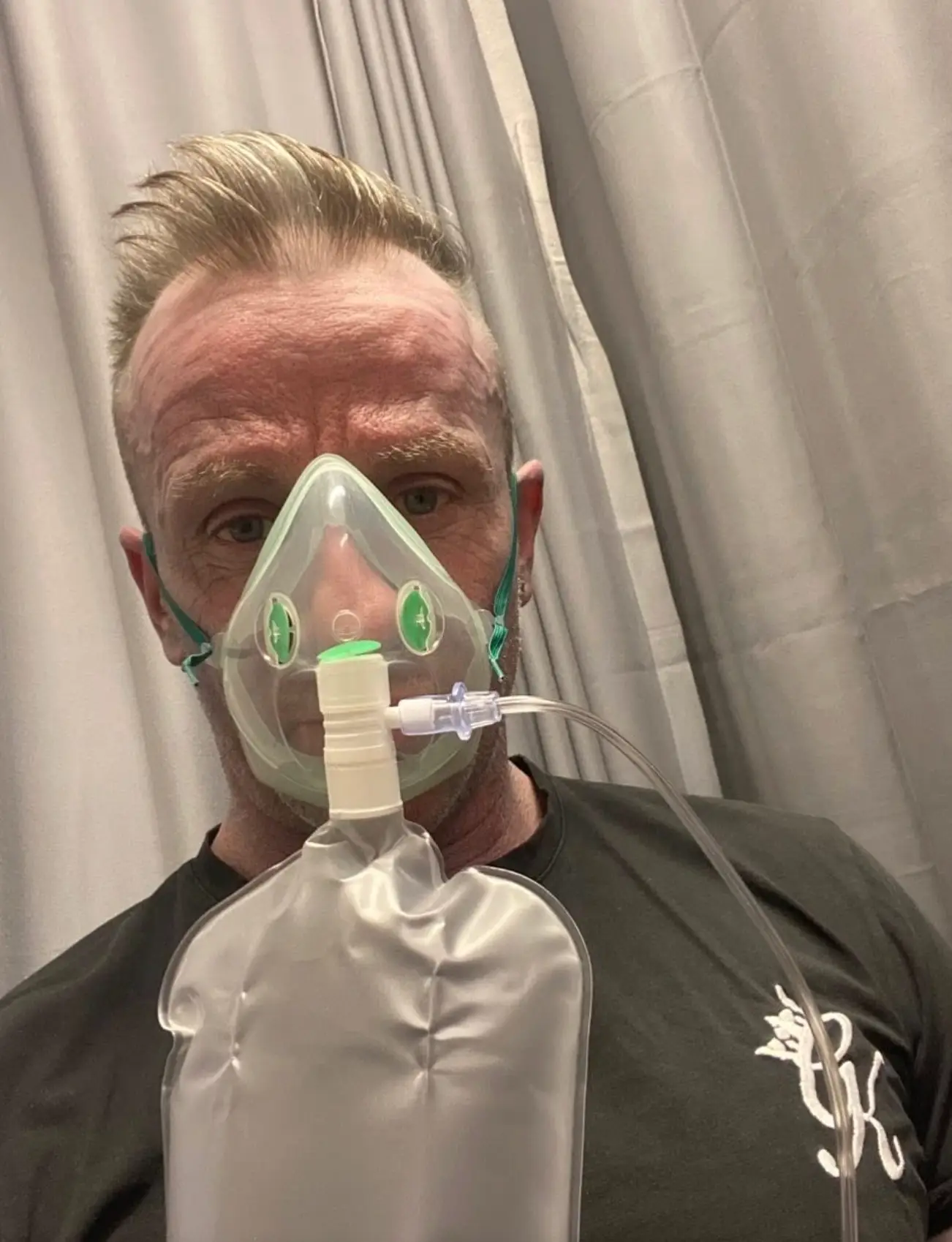 He became extremely worried when he saw his appearance (Facebook/Tommy Lynch)