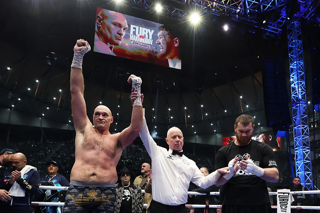Fury won on a points decision (Richard Pelham/Getty Images for Netflix)