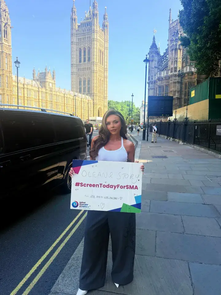 Jesy reportedly was reportedly excited to head into the jungle to spread awareness of SMA1 (Instagram/@jesynelson)