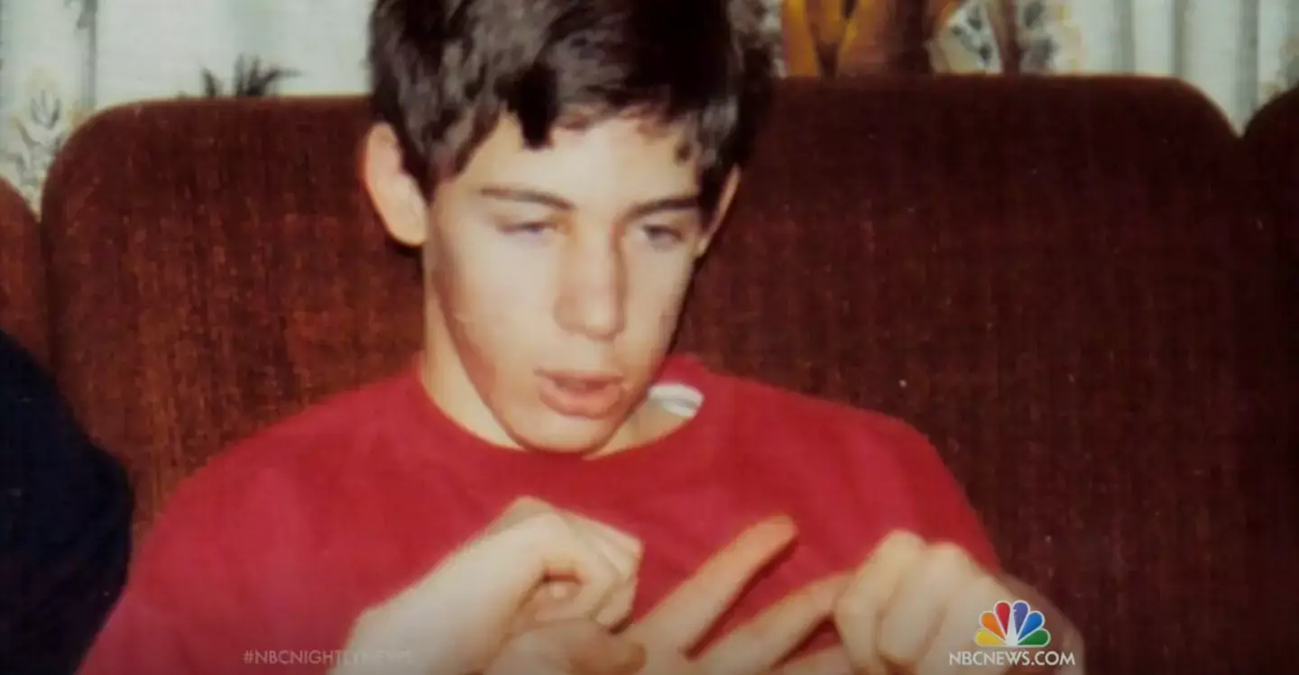 Martin had begun to feel unwell at around 12 years old. (NBC News)