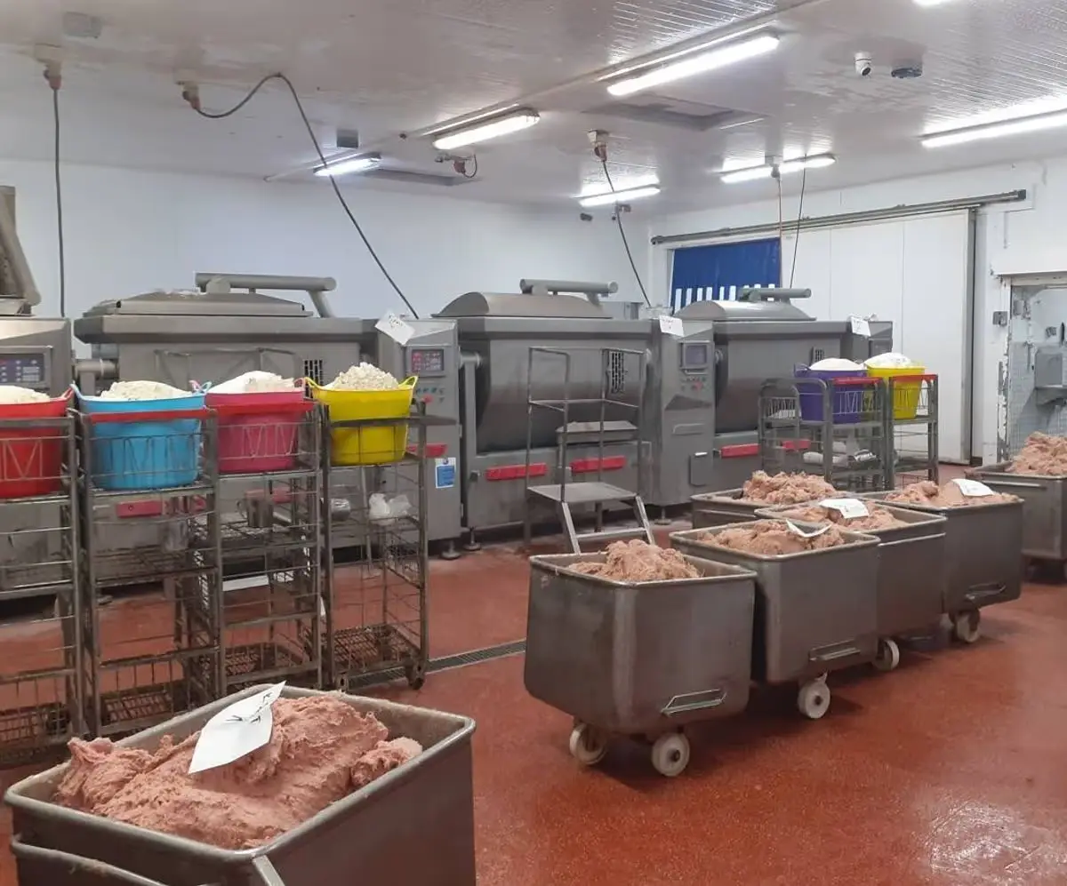 Images inside the company factory (Swansea Council)