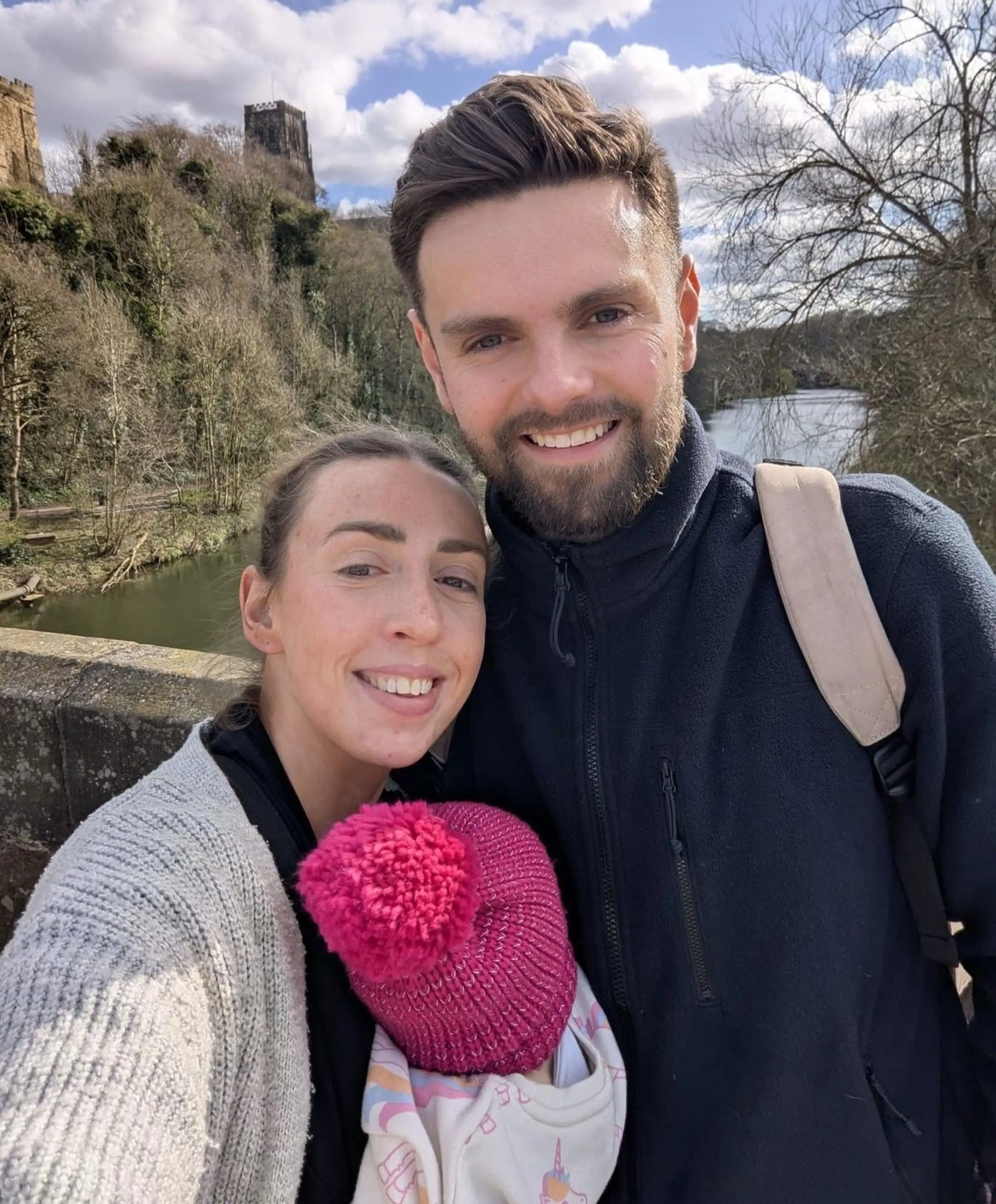 Nathan Blake's partner Holly thought he was dead (Kennedy News and Media)