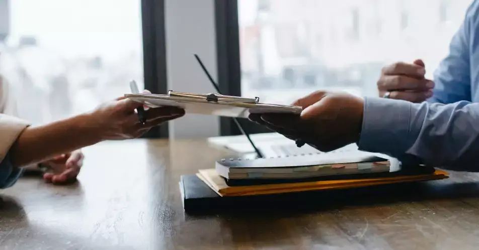 The bloke managed to mess up before even getting into the interview.