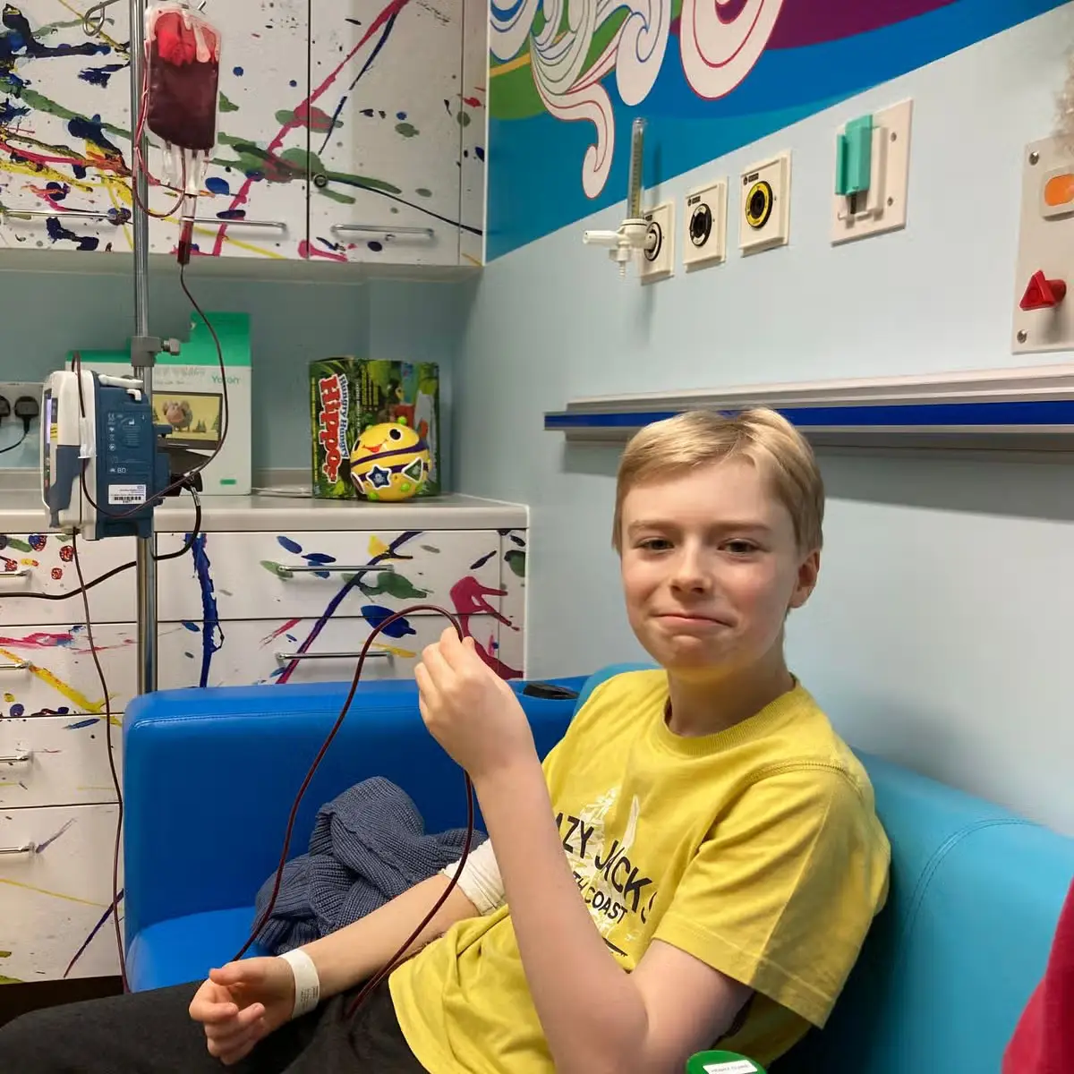 Henry is searching for a donor (DKMS)