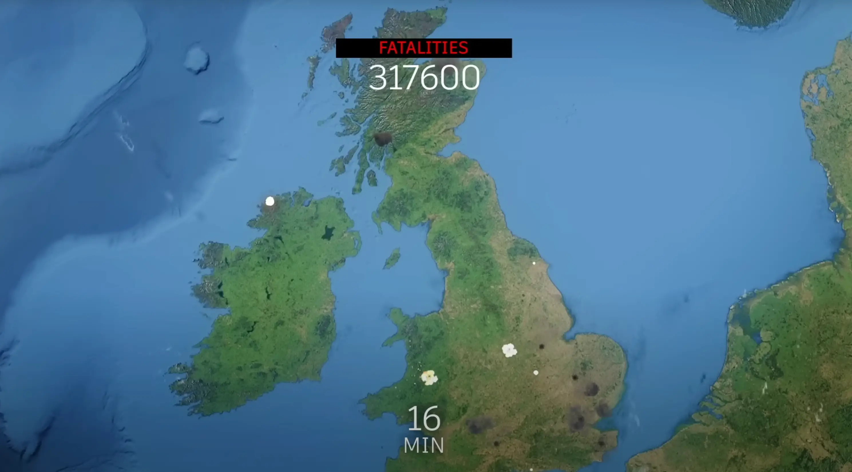 The effects would be catastrophic (visualiser3d/YouTube)