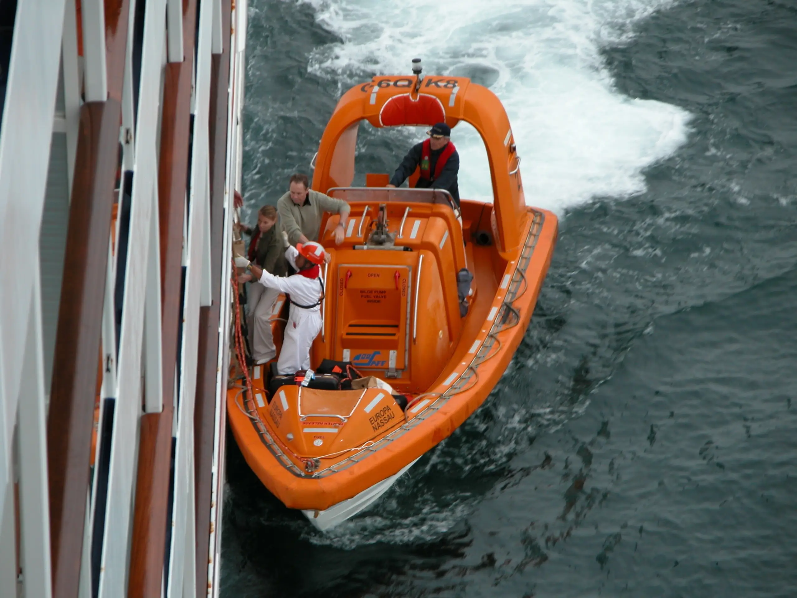 Cruise ships have sophisticated rescue operations when a person goes overboard (Peter Bischoff/Getty Images)