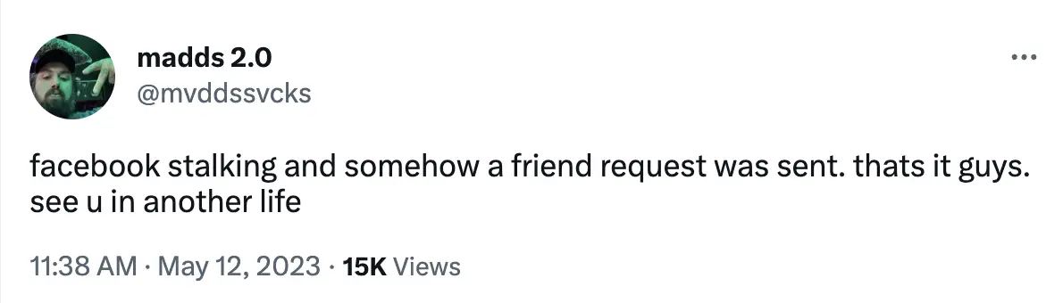 Safe to say, people were embarrassed.