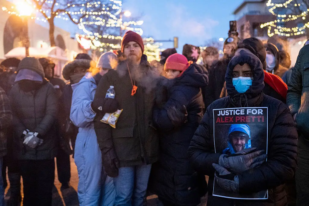 Mass protests have been sparked across Minneapolis following two fatal shootings by federal agents (ROBERTO SCHMIDT / AFP via Getty Images)