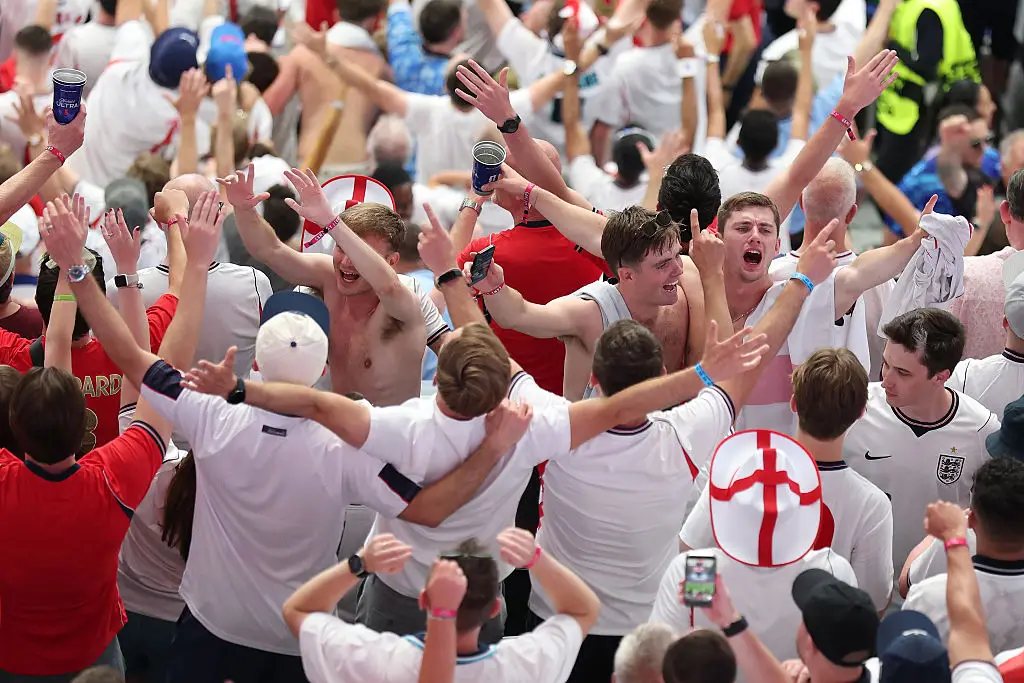 The England fans have been getting advice from the Tartan Army about getting to the Boston Stadium (Steph Chambers - FIFA/FIFA via Getty Images)