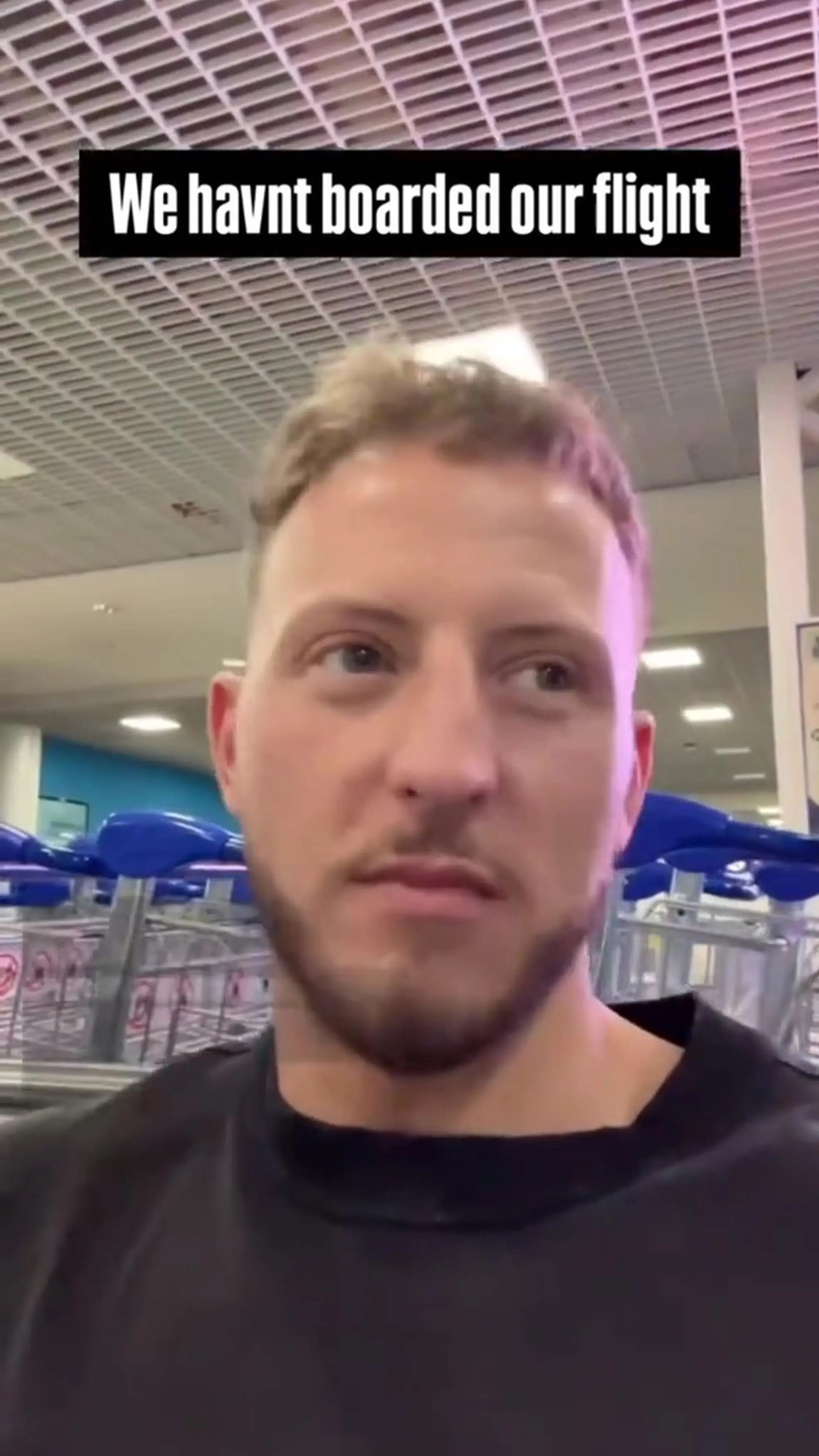 Scott and his partner decided against reserving seats on their flight to Mallorca (Kennedy)