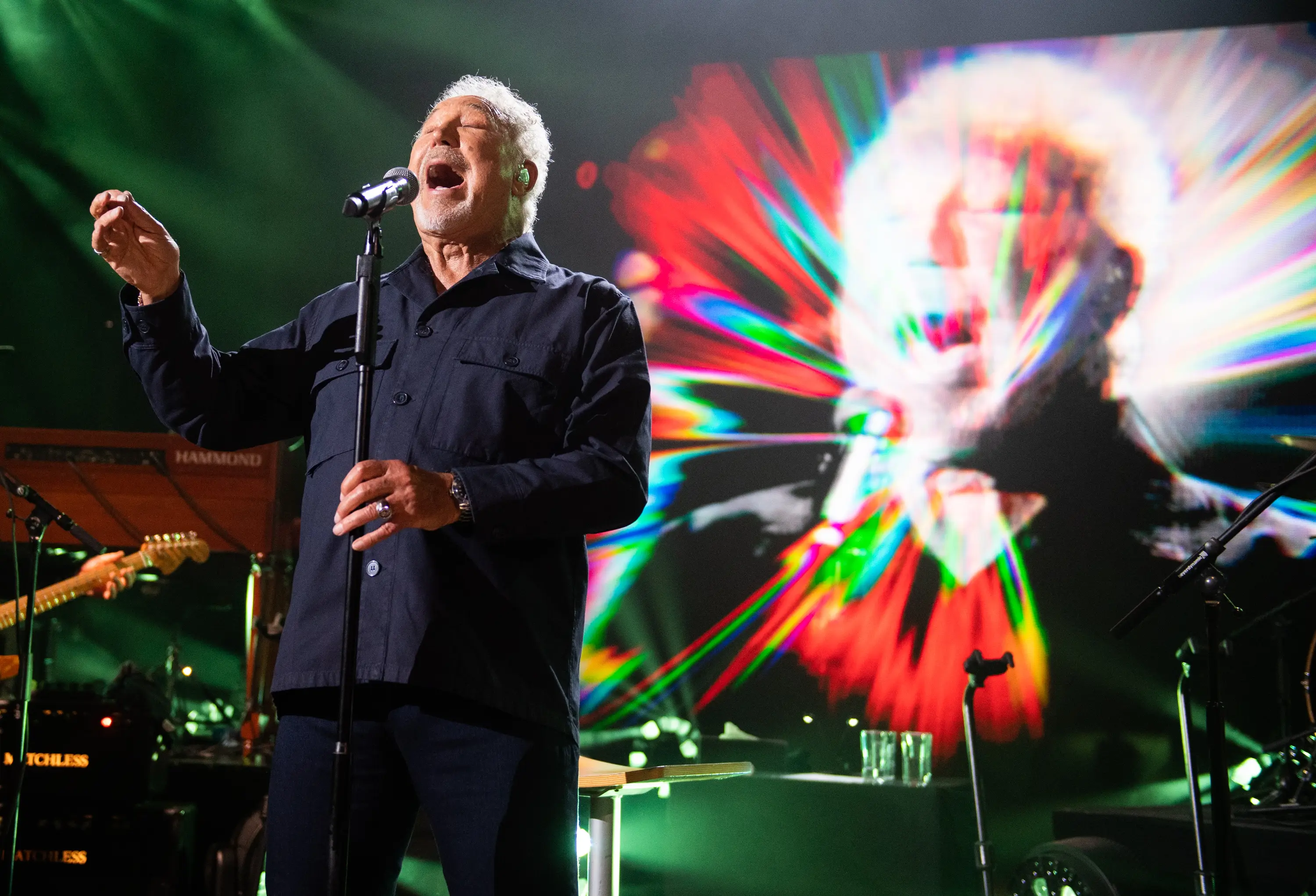 Delilah was a go-to tune for Welsh fans. (Samir Hussein/WireImage for ABA)