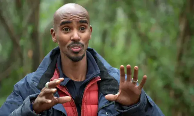 Mo Farah came fifth in his first appearance (ITV)