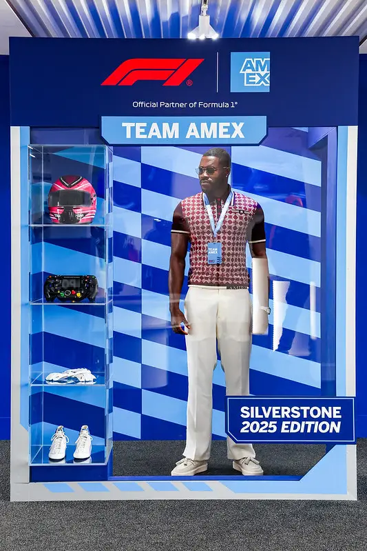 Bridgerton star Martins Imhangbe tested out one of Amex's fan experiences