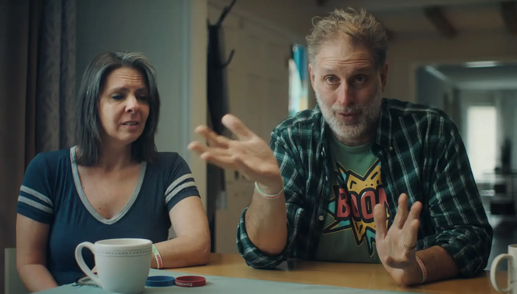 Steve has been placed on administrative leave by his workplace (Netflix)