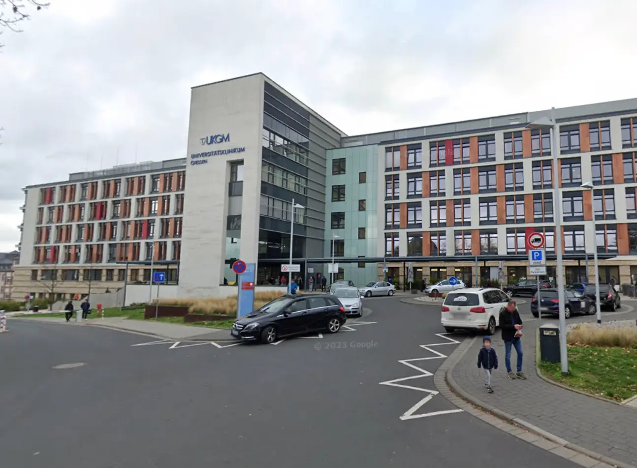 The Giessen University Hospital.