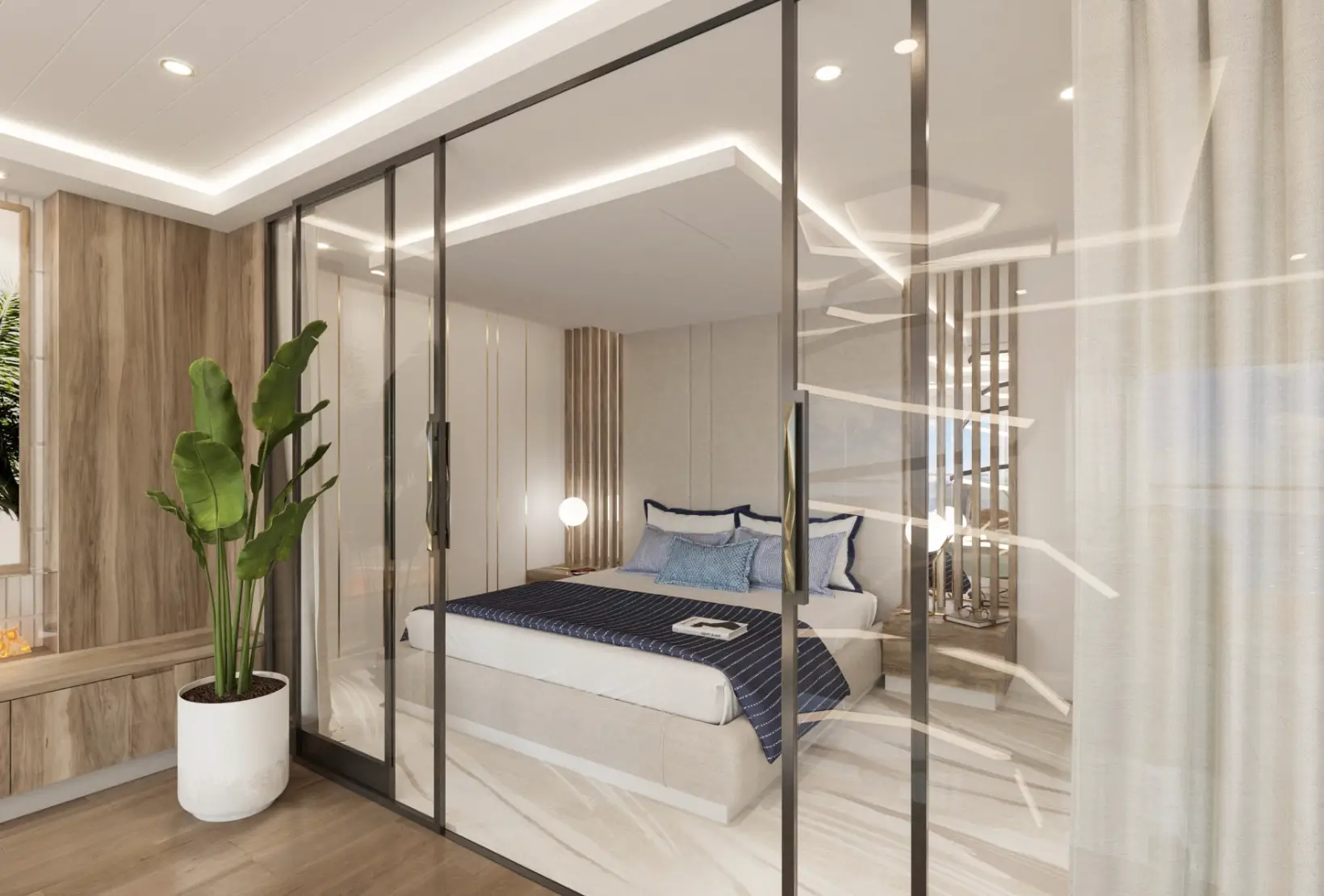 She spent £850,000 on a flat aboard the new MV Narrative ship (Cavendish)