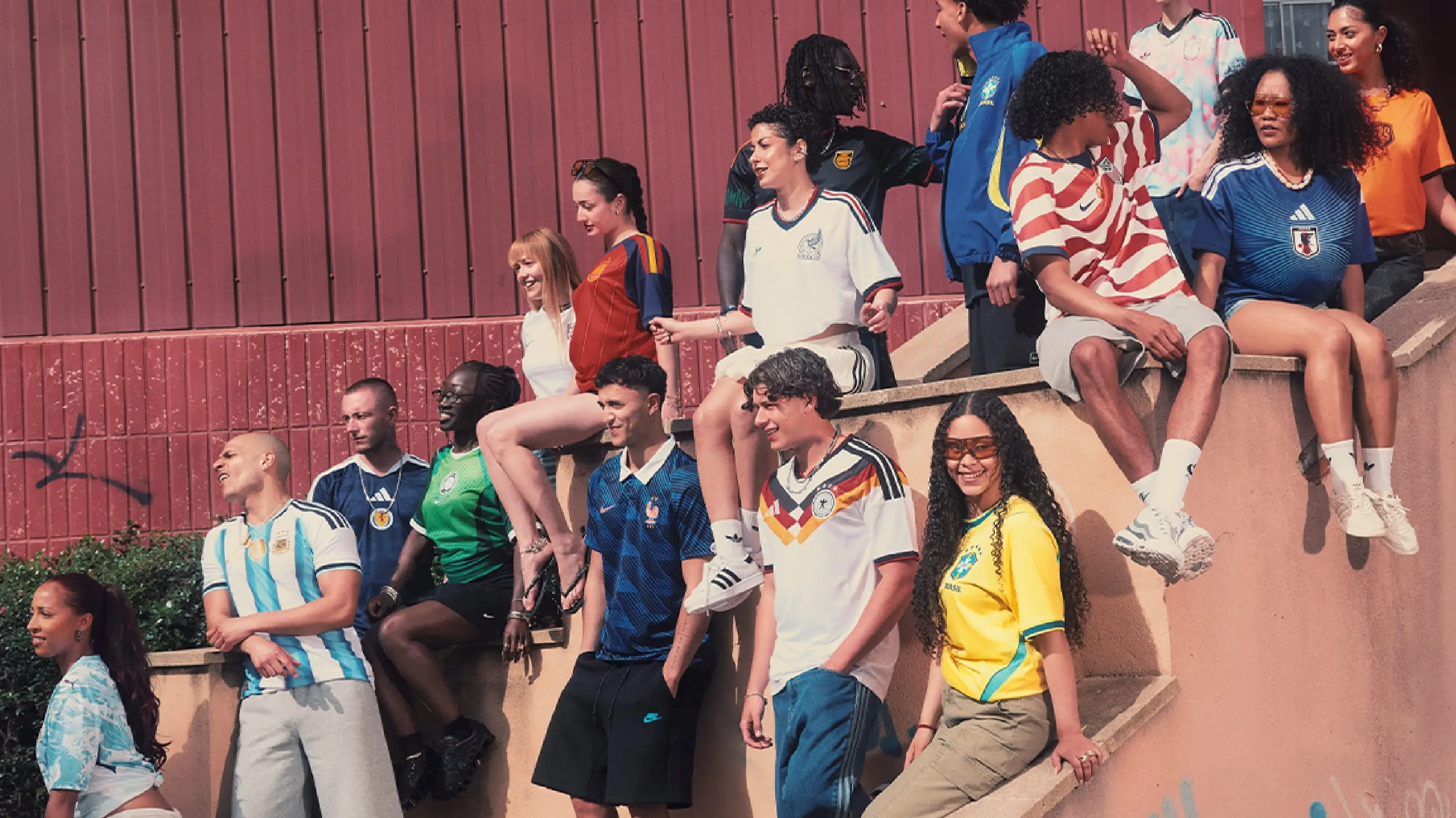 Proof that a crochet football shirt is now the best thing you can wear this summer