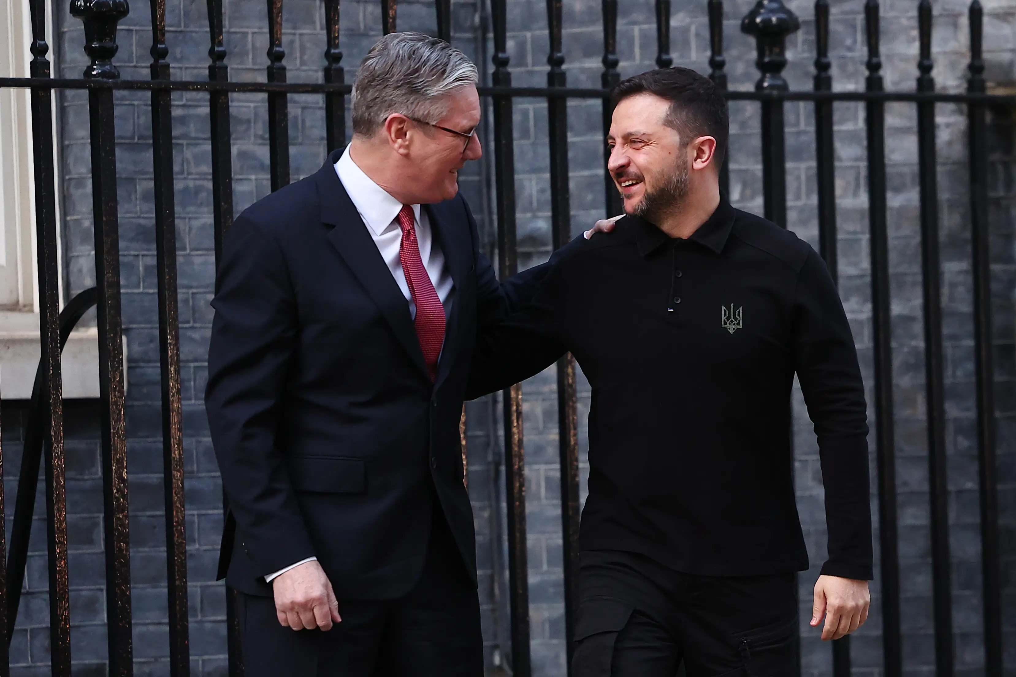 Starmer and Zelenskyy met in London at the weekend for a summit (Peter Nicholls/Getty Images)