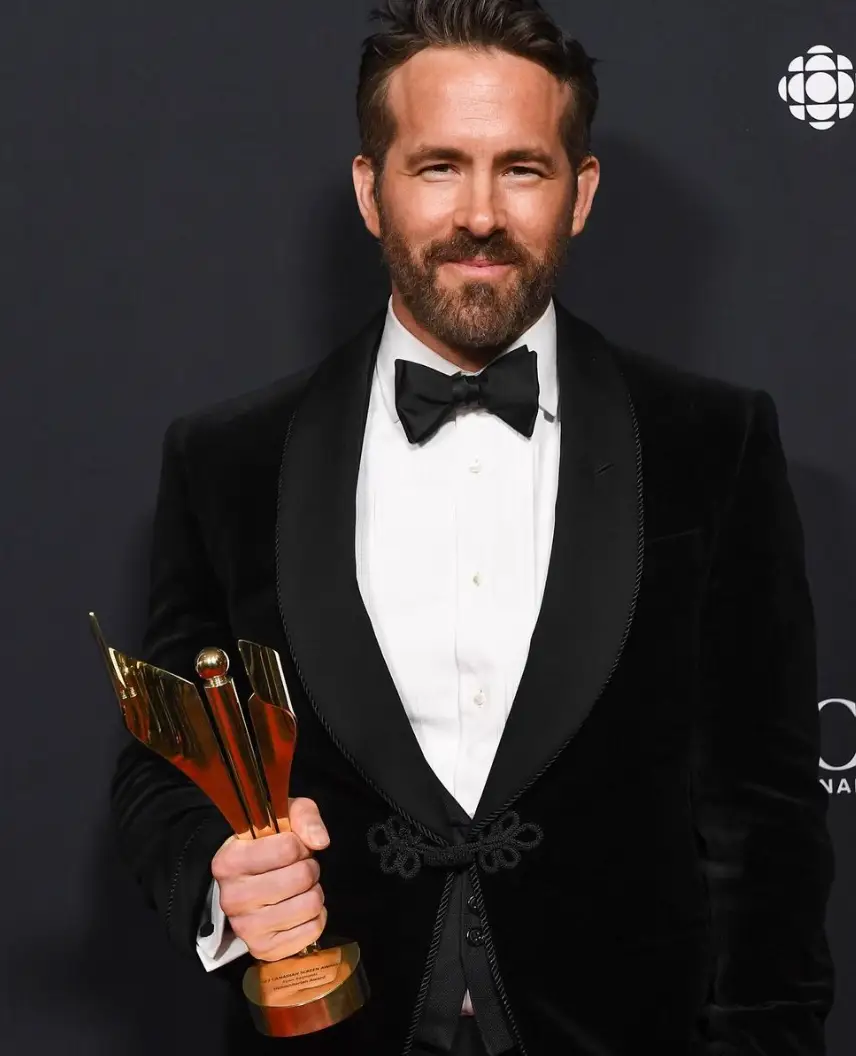 Reynolds at the Canadian Academy awards evening (15 April).