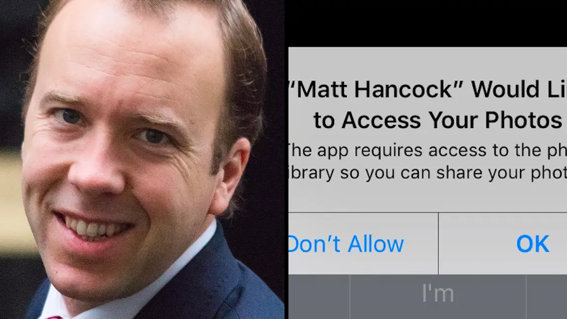 Paul Davey / Alamy / Matt Hancock App
