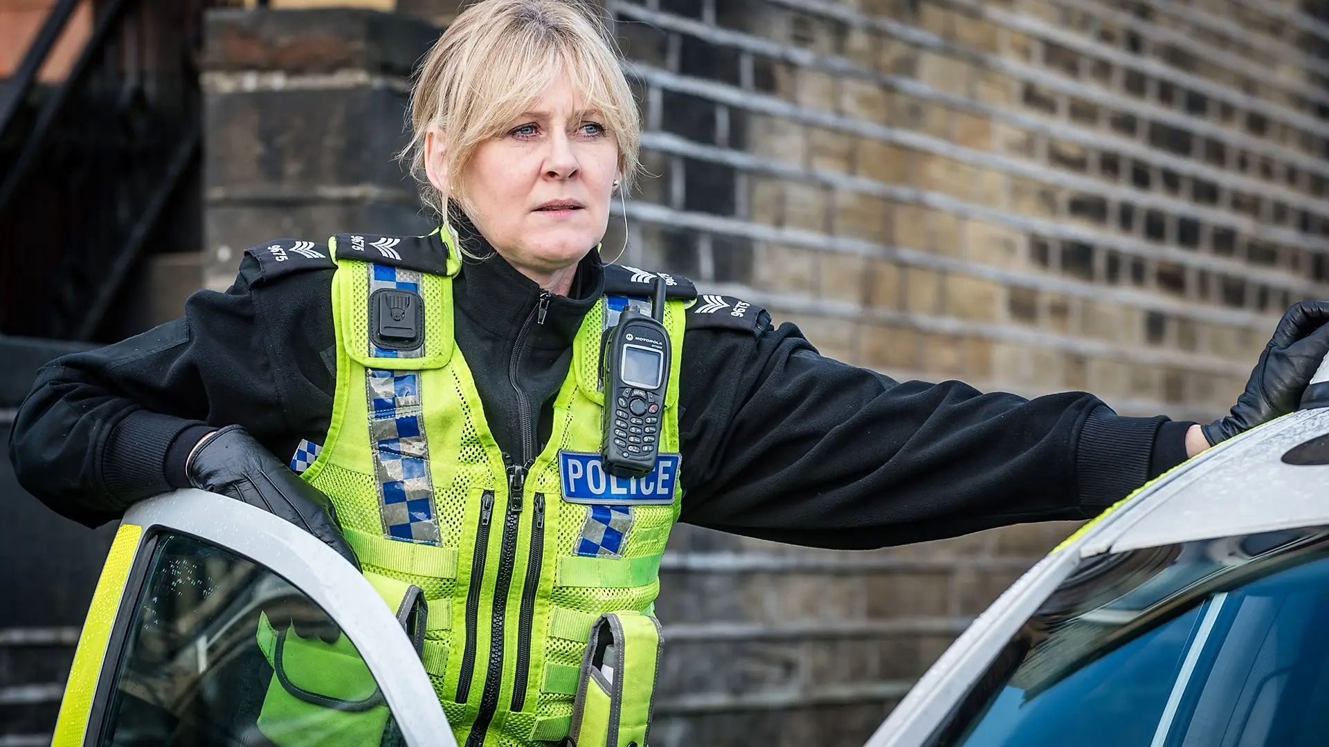 Sarah Lancashire as Catherine Cawood in Happy Valley.