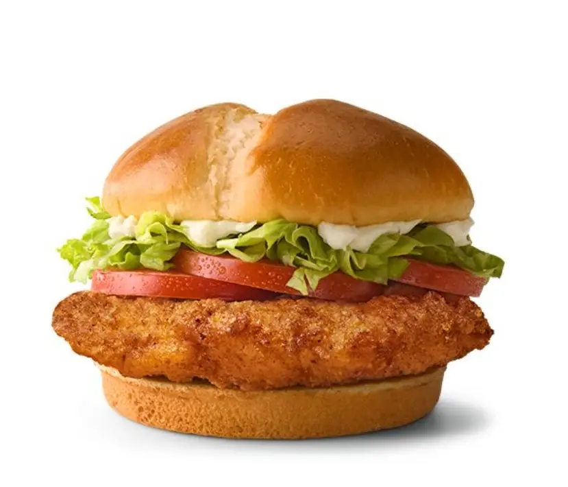 It's like a McCrispy, but deluxe.