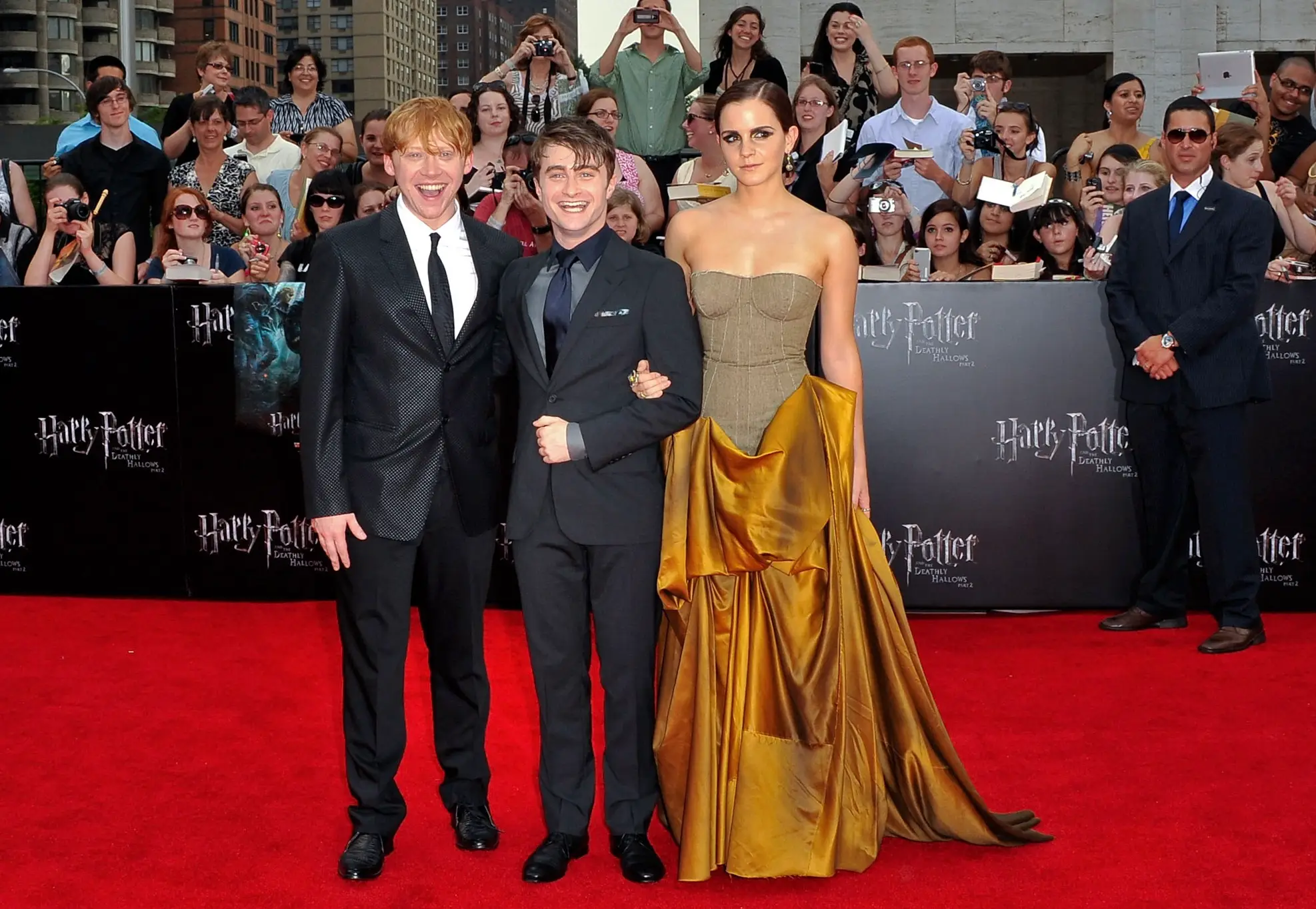 The trio say they have a sibling-like relationship after growing up together (D Dipasupil/FilmMagic)