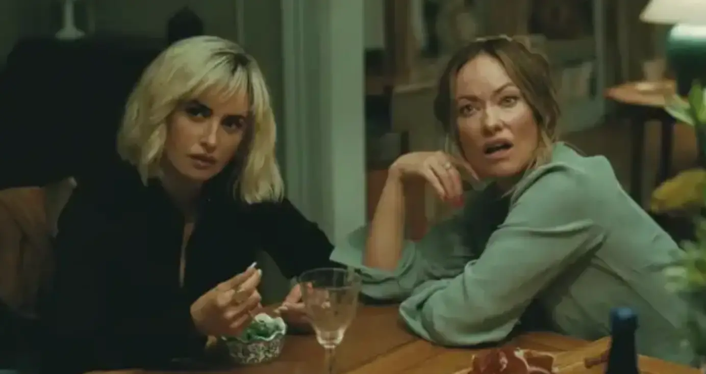 Wilde stars alongside Penélope Cruz in The Invite (A24)