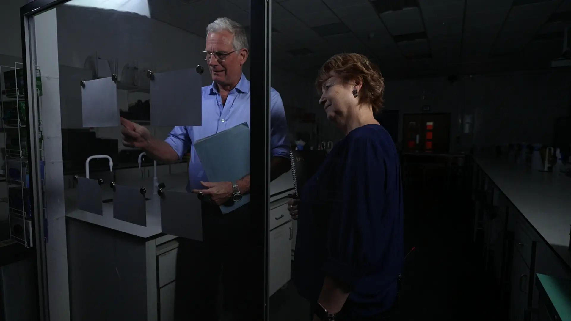 A pair of experts support Davies' theory in the ITV documentary (ITV)