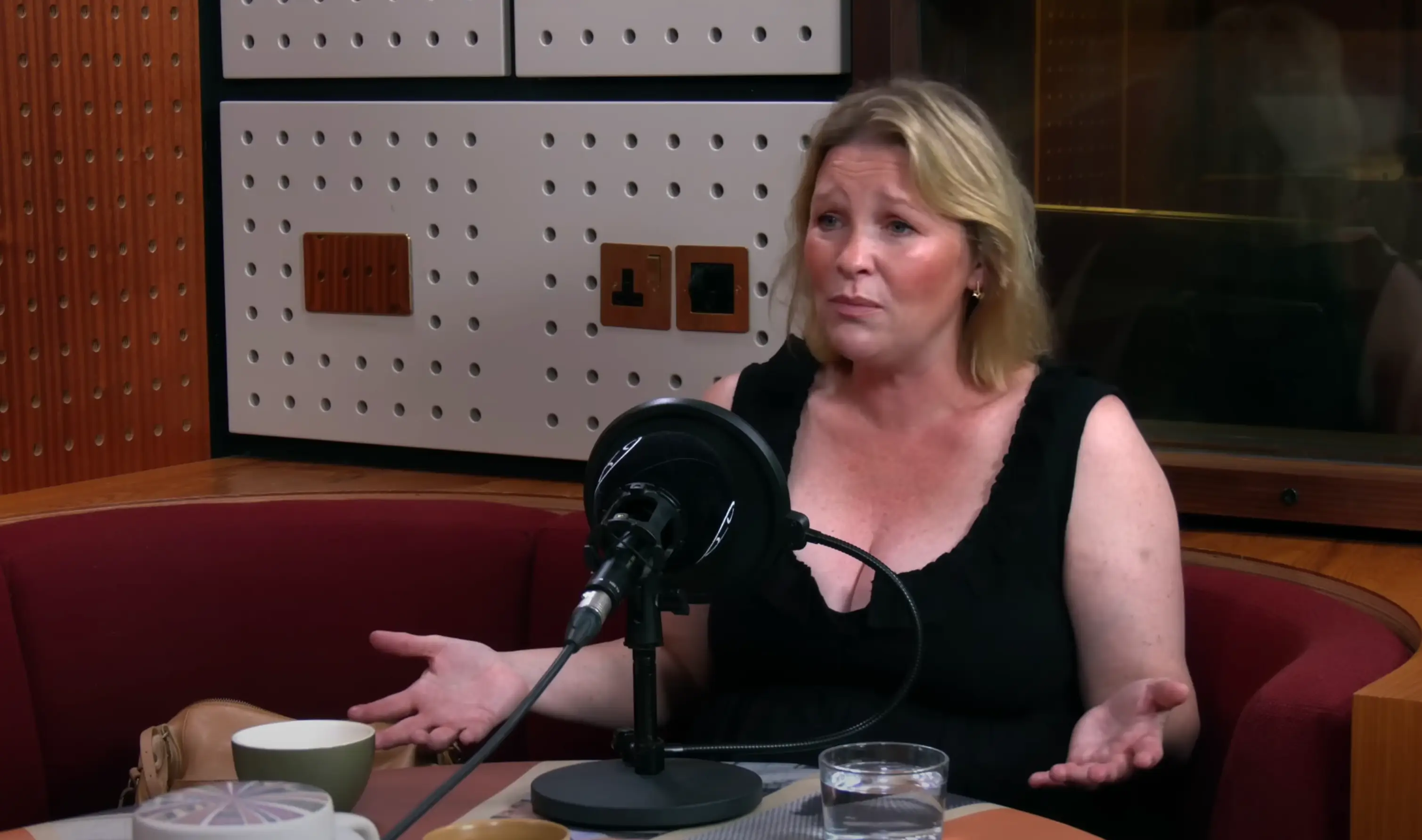 Joanna shared the story on Russell Howard's podcast recently (YouTube/Russell Howard)