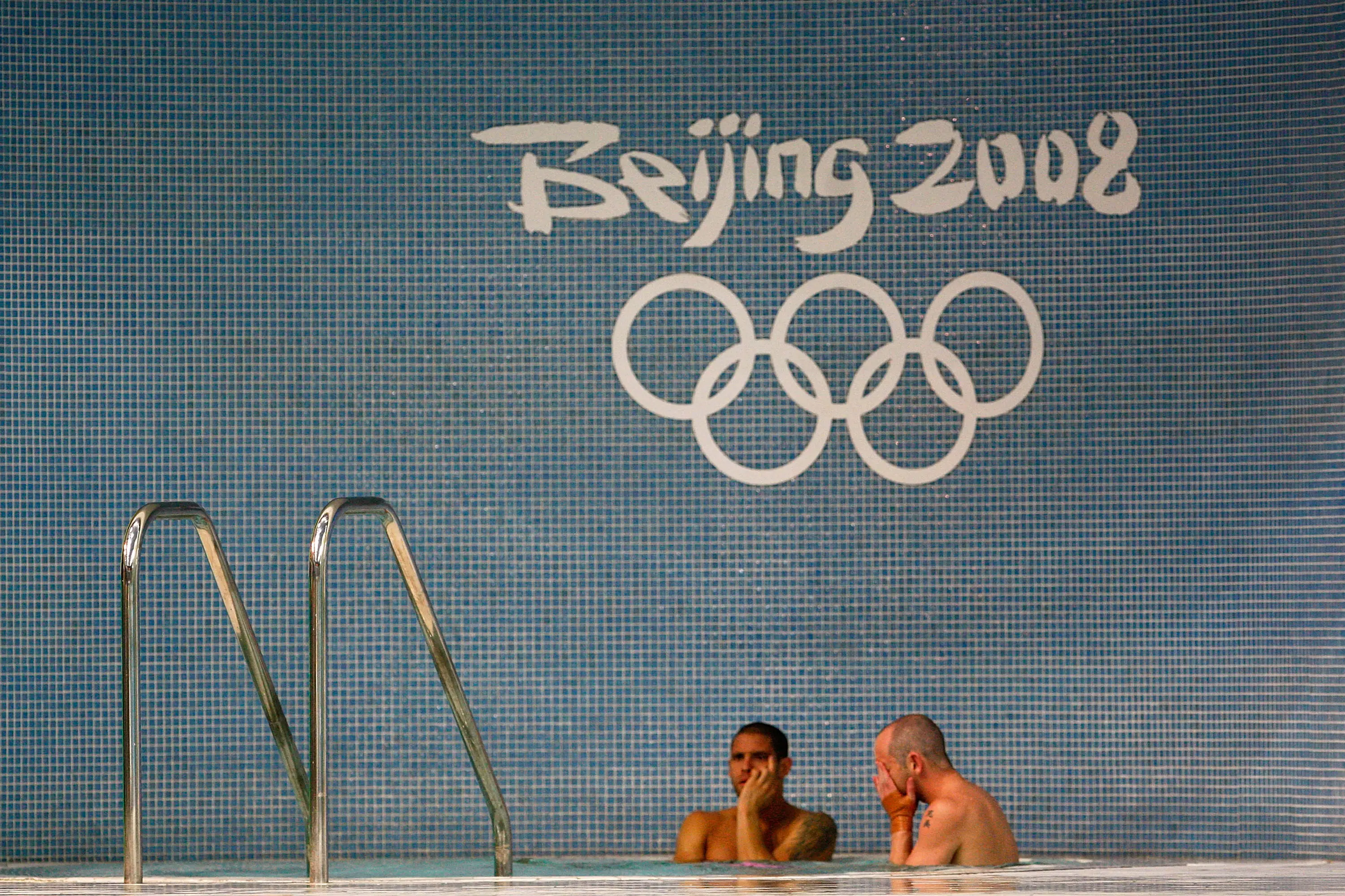 Some even go in the hot tub. (Jamie Squire/Getty Images)
