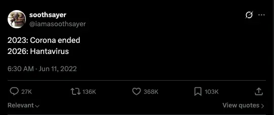 The tweet in question (X)