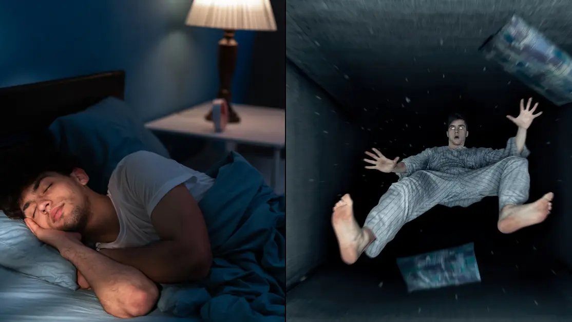 Brain expert shares bizarre reason people regularly dream that they are falling in their sleep