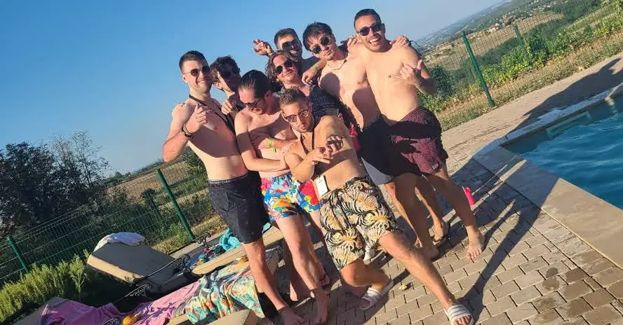 Mitch Ashton Butler headed off to Beaujolais, France in a bid to meet new people.