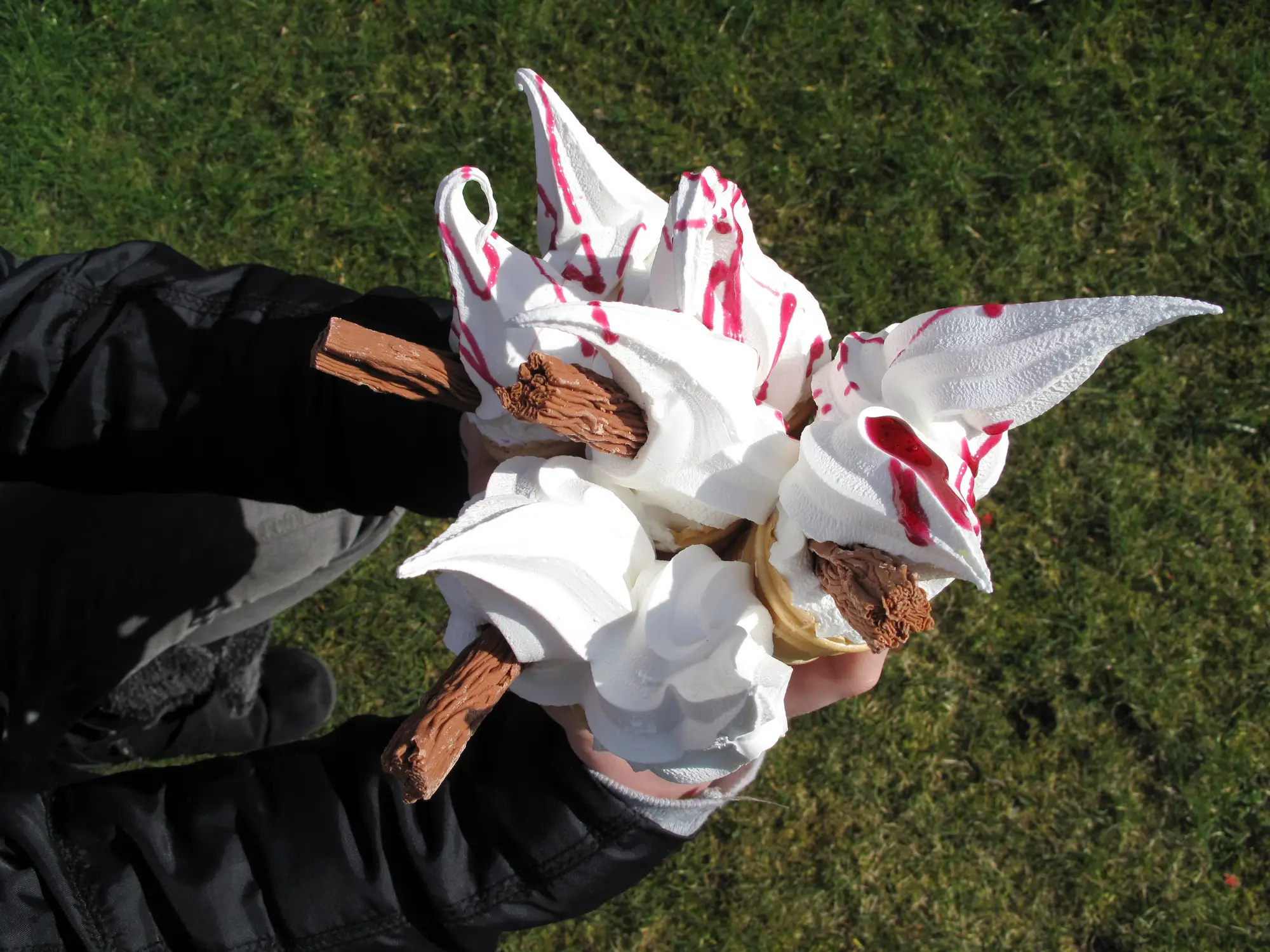 There are two popular theories behind the name 99 Flake. (Getty Stock Images)