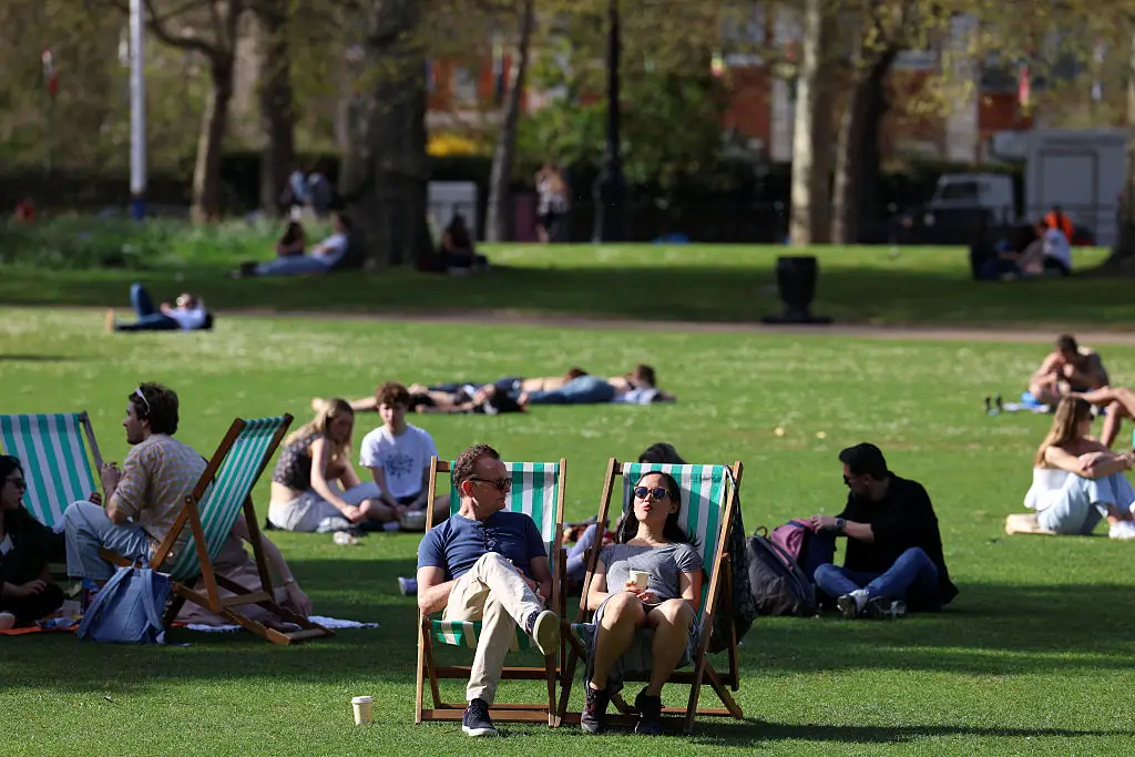 Brits can look forward to sunshine over the next couple of days (Toby Shepheard / AFP via Getty Images)
