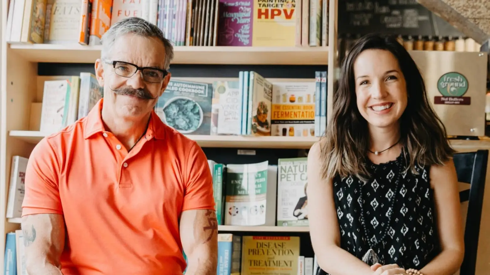 Nutrition expert Ed Jones alongside his daughter and business partner Cady Kuhlman (Nutrition World)
