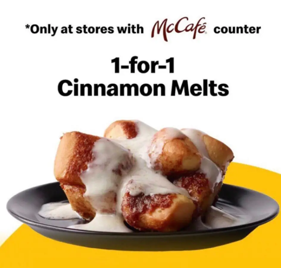 RIP, Cinnamon Melts, or 'Cinnamelts' as they were also called (McDonald's)