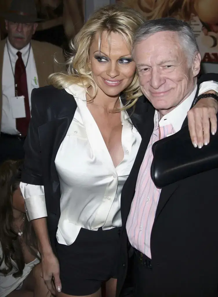 She still values the relationship she had with Hefner, crediting him with the career she went on to have (Chad Buchanan/Getty Images)