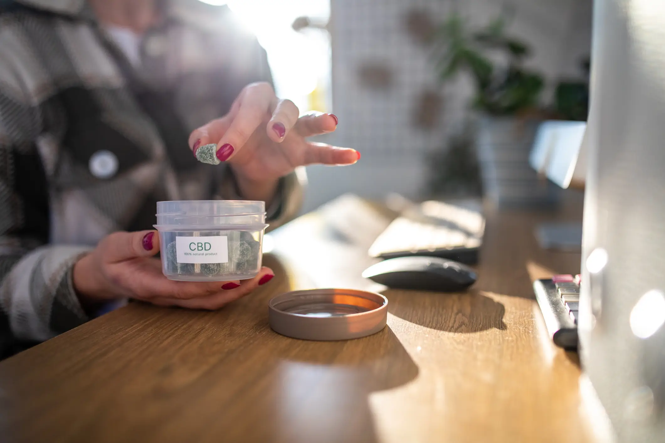 CBD gummies are legal in the UK but only if they contain less than 0.2 percent THC (Getty Stock Images)