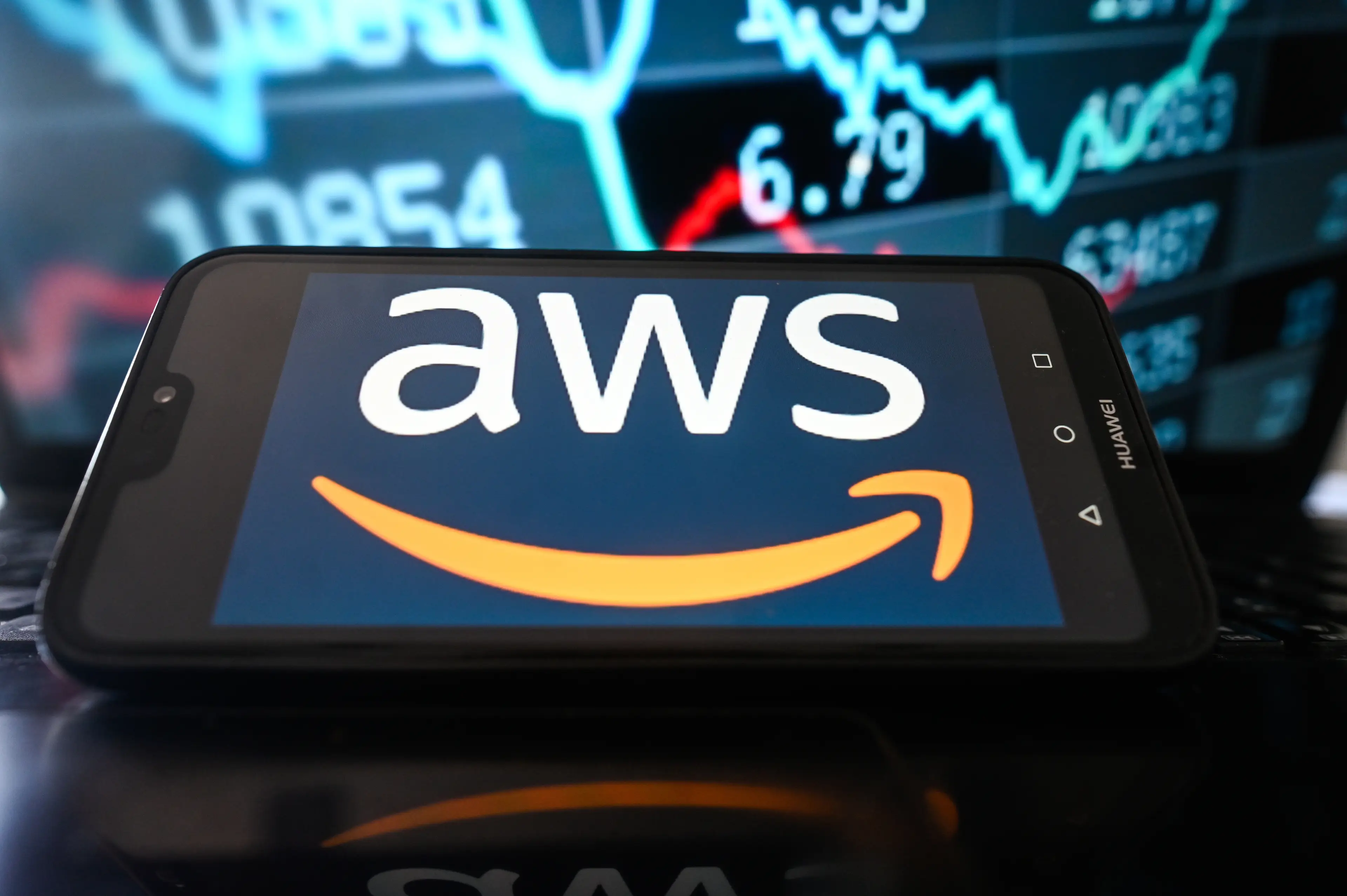 A third of the internet uses AWS (Omar Marques/SOPA Images/LightRocket via Getty Images)