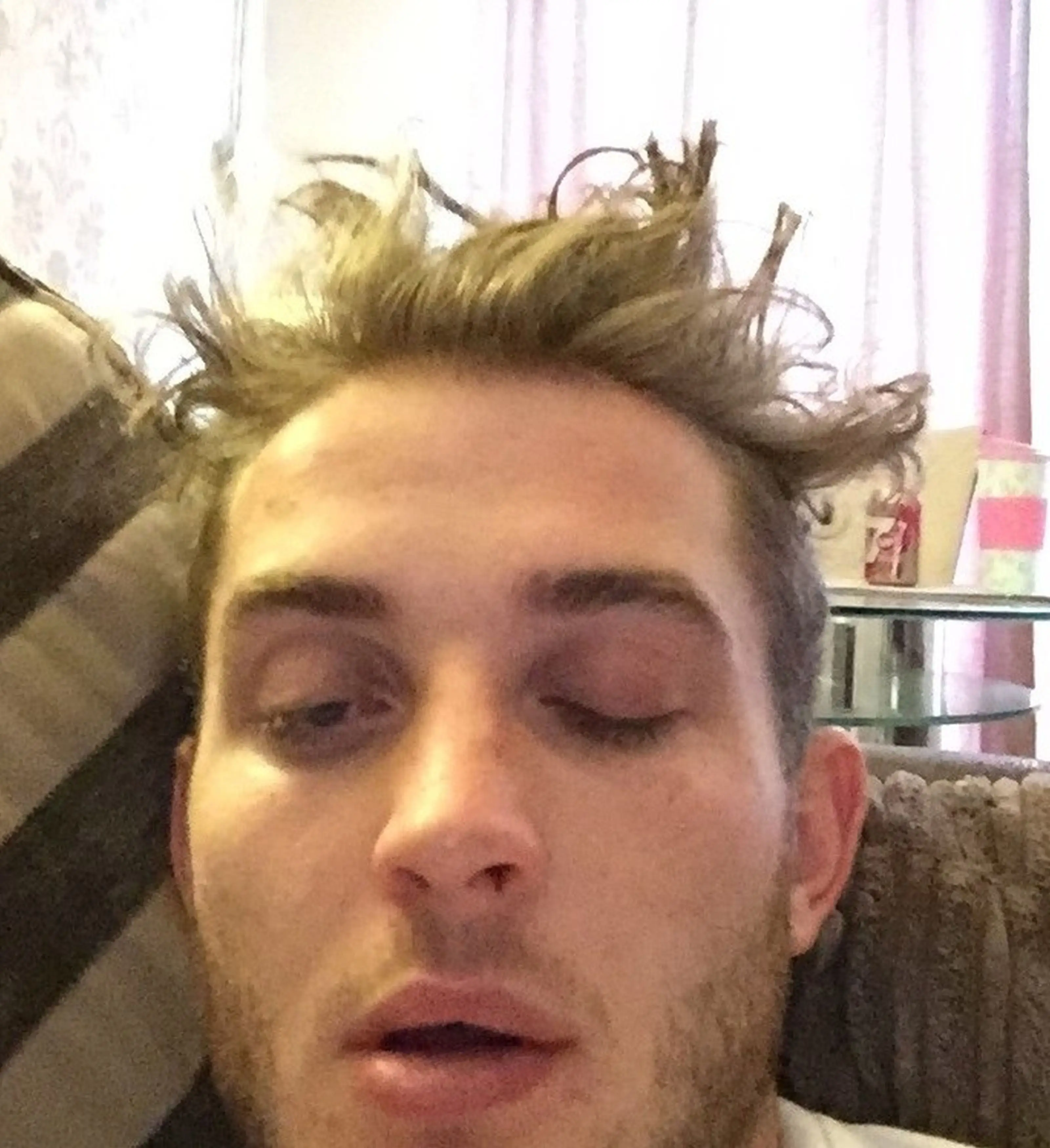 Zachary was addicted to cocaine for years (Kennedy News and Media)